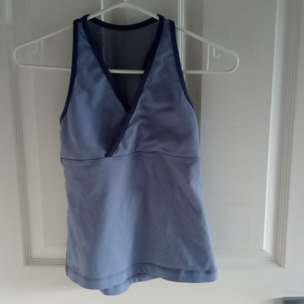 Lululemon Deep V Mesh Racerback Tank